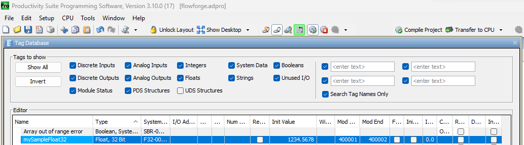 Productivity Suite Programming Software